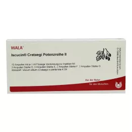 ISCUCIN série de potência de crataegi II Ampolas, 10X1 ml