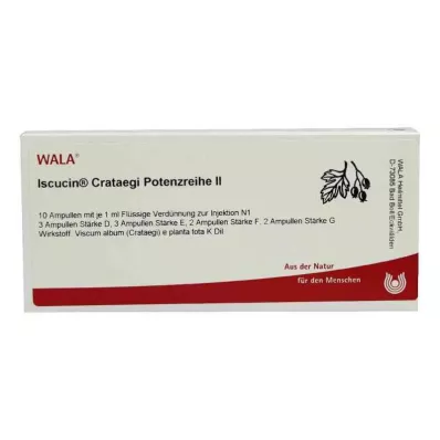 ISCUCIN série de potência de crataegi II Ampolas, 10X1 ml ISCUCIN série de potência de crataegi II Ampolas, 10X1 ml