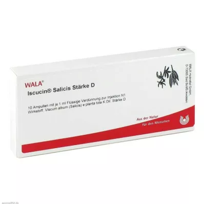ISCUCIN Amido de salicis D ampolas, 10X1 ml