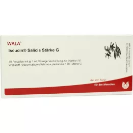 ISCUCIN Amido de salicis G ampolas, 10X1 ml