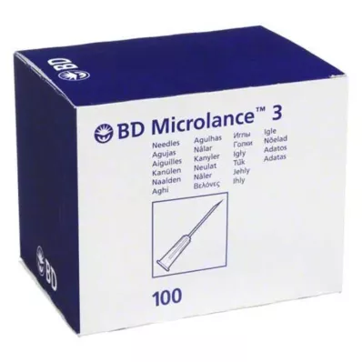 BD MICROLANCE Cânula 21 G 1 1/2 0.8x40 mm, 100 unid BD MICROLANCE Cânula 21 G 1 1/2 0.8x40 mm, 100 unid