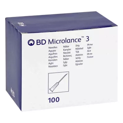 BD MICROLANCE Cânula 23 G 1 1/4 0.6x30 mm, 100 pcs BD MICROLANCE Cânula 23 G 1 1/4 0.6x30 mm, 100 pcs