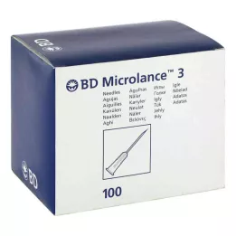 BD MICROLANCE Cânula 27 G 3/4 0,4x19 mm, 100 unidades