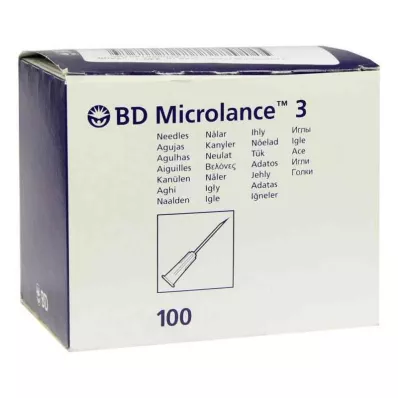 BD MICROLANCE Cânula 26 G 1/2 Insul.0,45x13 mm, 100 unid BD MICROLANCE Cânula 26 G 1/2 Insul.0,45x13 mm, 100 unid