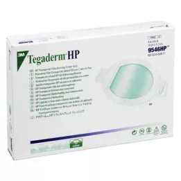 TEGADERM 3M Transpar.Verb.10x11,5 cm oval 9546HP, 50 unidades