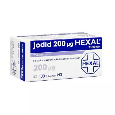 JODID 200 HEXAL comprimidos, 100 unid JODID 200 HEXAL comprimidos, 100 unid