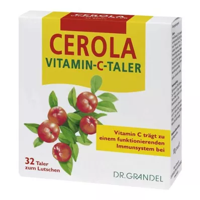 CEROLA Vitamina C Taler Grandel, 32 unid CEROLA Vitamina C Taler Grandel, 32 unid