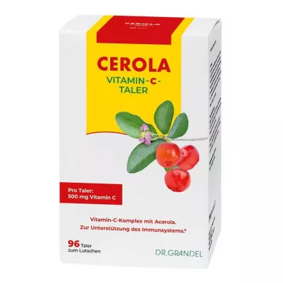 CEROLA Vitamina C Taler Grandel, 96 unid