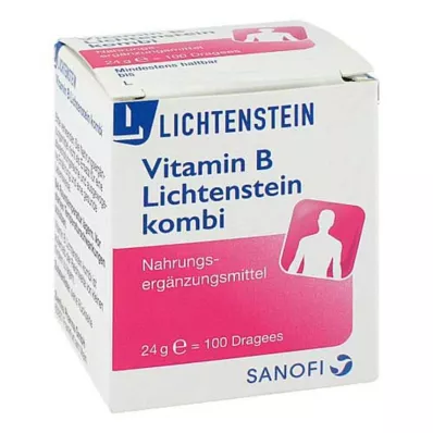 VITAMIN B LICHTENSTEIN Comprimidos revestidos combinados, 100 unidades