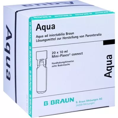 AQUA AD injectabilia Miniplasco connect Inj.-Lsg., 20X10 ml