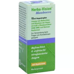 HERBA-VISION Colírio de mirtilo, 15 ml