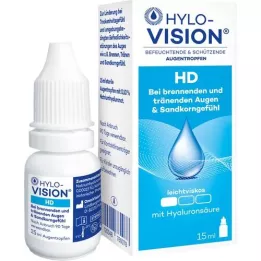 HYLO-VISION HD Colírio para os olhos, 15 ml