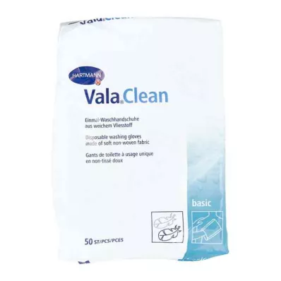 VALACLEAN Luvas de lavagem básicas, 50 unidades VALACLEAN Luvas de lavagem básicas, 50 unidades