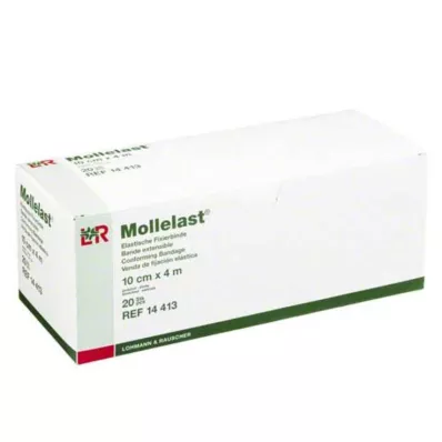 MOLLELAST Ligaduras 10 cmx4 m embaladas individualmente, 20 unidades