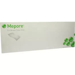MEPORE Pensos esterilizados para feridas 9x30 cm, 30 pcs