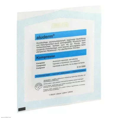 ALUDERM Compressas 10x15 cm, 1 unidade ALUDERM Compressas 10x15 cm, 1 unidade