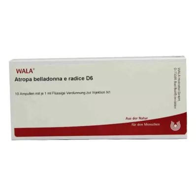 ATROPA belladonna e Radix D 6 ampolas, 10X1 ml