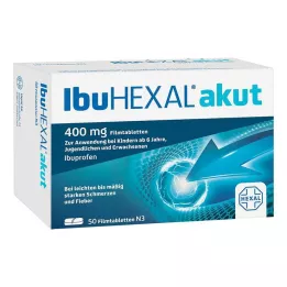 IBUHEXAL acute 400 comprimidos revestidos por película, 50 unidades