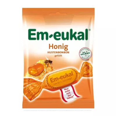 EM-EUKAL Rebuçados de mel com açúcar, 75 g