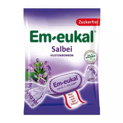 EM-EUKAL Doces sem açúcar Sage, 75 g EM-EUKAL Doces sem açúcar Sage, 75 g