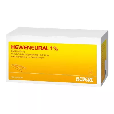 HEWENEURAL Ampolas a 1%, 100X2 ml