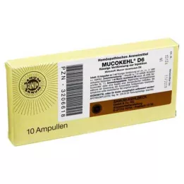 MUCOKEHL Ampolas D 6, 10X1 ml