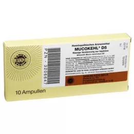 MUCOKEHL Ampolas D 5, 10X1 ml