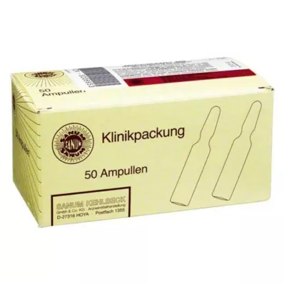 MUCOKEHL Ampolas D 5, 50X1 ml MUCOKEHL Ampolas D 5, 50X1 ml