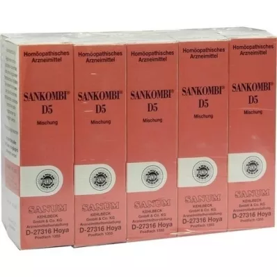 SANKOMBI D 5 gotas, 10X10 ml