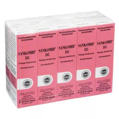 SANKOMBI D 5 gotas, 10X10 ml SANKOMBI D 5 gotas, 10X10 ml