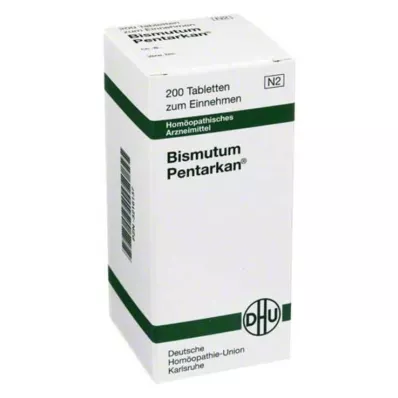BISMUTUM PENTARKAN Comprimidos, 200 unidades