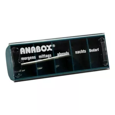 ANABOX Caixa de dia turquesa, 1 unid