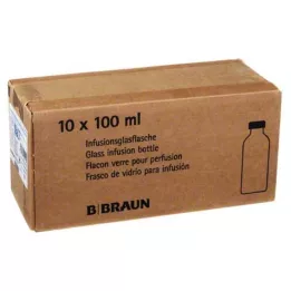 KOCHSALZLÖSUNG Frasco de vidro a 0,9%, 10X100 ml
