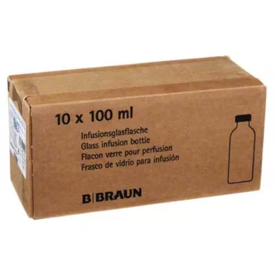 KOCHSALZLÖSUNG Frasco de vidro a 0,9%, 10X100 ml KOCHSALZLÖSUNG Frasco de vidro a 0,9%, 10X100 ml