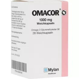 OMACOR Cápsulas moles de 1.000 mg, 28 unid