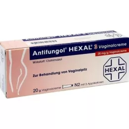 ANTIFUNGOL HEXAL 3 Creme vaginal, 20 g