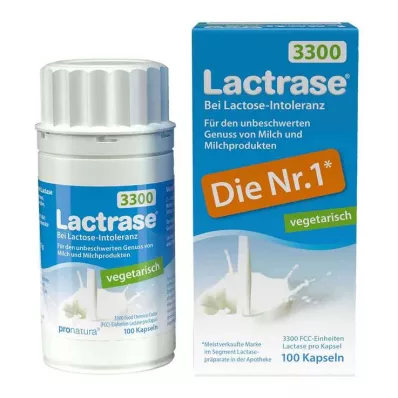LACTRASE Vegetariano 3.300 cápsulas, 100 unid LACTRASE Vegetariano 3.300 cápsulas, 100 unid