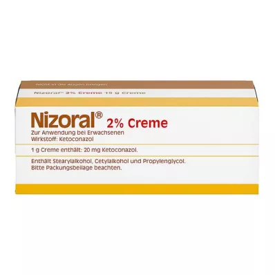 NIZORAL 2% de natas 15g, 15 ml