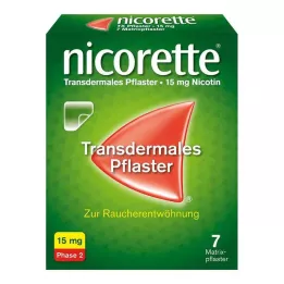 NICORETTE TX Patch 15 mg, 7 unidades