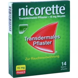 NICORETTE TX Patch 15 mg, 14 unidades
