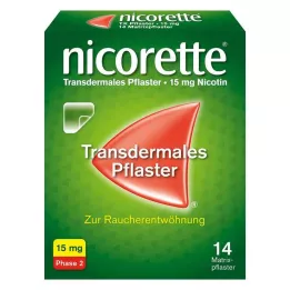 NICORETTE TX Patch 15 mg, 14 unidades