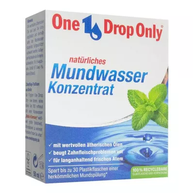 ONE DROP Concentrado de elixir bucal exclusivamente natural, 50 ml ONE DROP Concentrado de elixir bucal exclusivamente natural, 50 ml