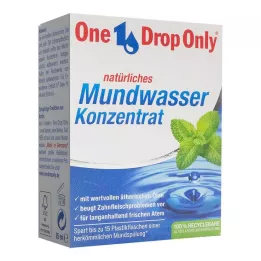 ONE DROP Concentrado de elixir bucal exclusivamente natural, 25 ml