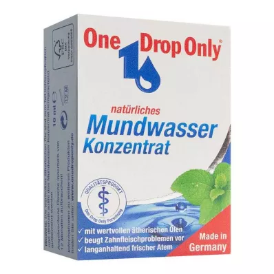 ONE DROP Concentrado de elixir bucal exclusivamente natural, 10 ml