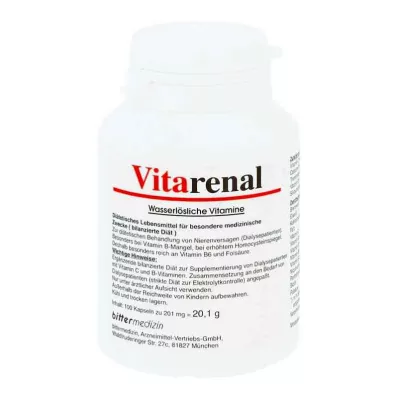 VITARENAL Cápsulas, 100 pcs VITARENAL Cápsulas, 100 pcs