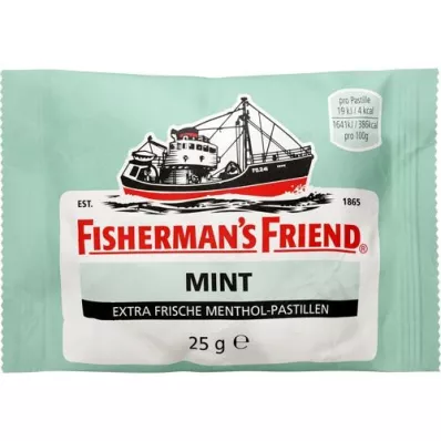 FISHERMANS FRIEND pastilhas de hortelã, 25 g