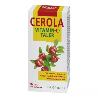 CEROLA Vitamina C Taler Grandel, 16 unid CEROLA Vitamina C Taler Grandel, 16 unid