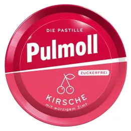 PULMOLL Rebuçados sem açúcar de cereja, 50 g