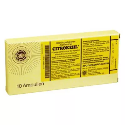 CITROKEHL Ampolas, 10X2 ml