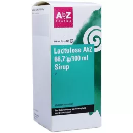 LACTULOSE AbZ 66,7 g/100 ml xarope, 500 ml